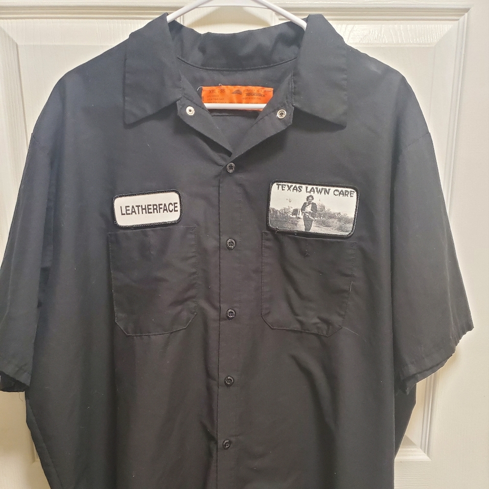 Red Kap Horror Button Down